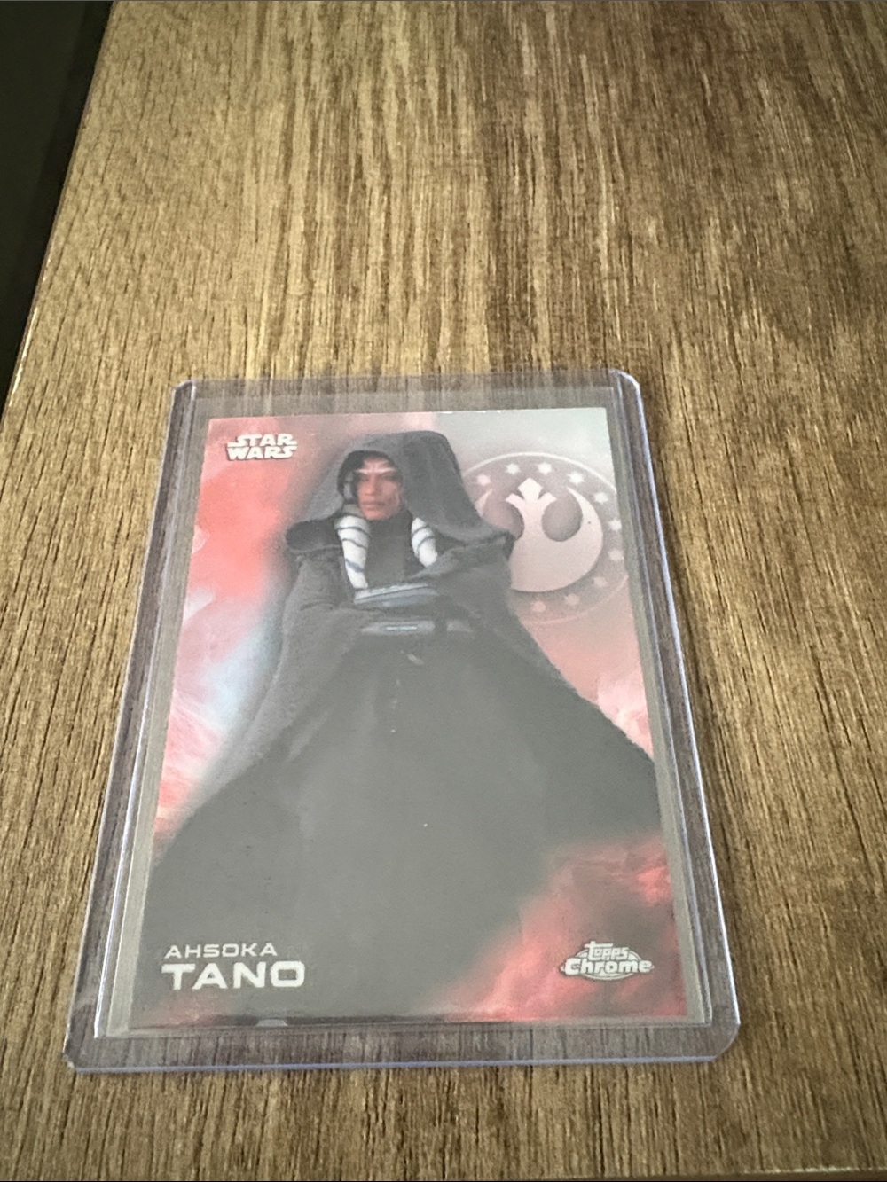 Topps Chrome Ahsoka Tano Trading Card